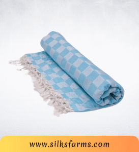 Silk & Farm Super Soft Lightweight Premium Bhagalpuri Dull Chadar – Pure Cotton Feel, All-Season Comfort Blanket, Handcrafted in Bhagalpur - SK036