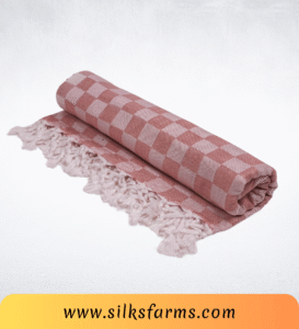 Silk & Farm Super Soft Lightweight Premium Bhagalpuri Dull Chadar – Pure Cotton Feel, All-Season Comfort Blanket, Handcrafted in Bhagalpur - SK037