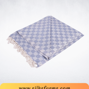 Silk & Farm Super Soft Lightweight Premium Bhagalpuri Dull Chadar – Pure Cotton Feel, All-Season Comfort Blanket, Handcrafted in Bhagalpur – SK007