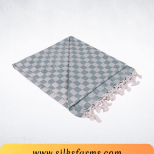 Silk & Farm Super Soft Lightweight Premium Bhagalpuri Dull Chadar – Pure Cotton Feel, All-Season Comfort Blanket, Handcrafted in Bhagalpur – SK009