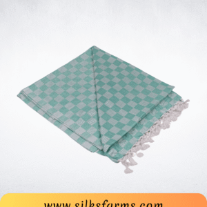 Silk & Farm Super Soft Lightweight Premium Bhagalpuri Dull Chadar – Pure Cotton Feel, All-Season Comfort Blanket, Handcrafted in Bhagalpur – SK010