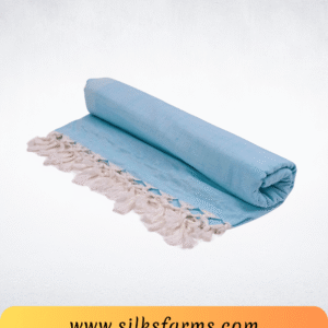 Silk & Farm Super Soft Lightweight Premium Bhagalpuri Dull Chadar – Pure Cotton Feel, All-Season Comfort Blanket, Handcrafted in Bhagalpur – SK018