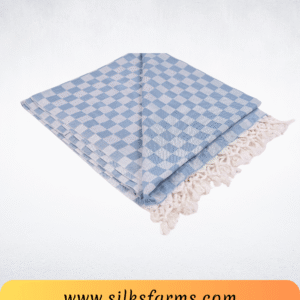 Silk & Farm Super Soft Lightweight Premium Bhagalpuri Dull Chadar – Pure Cotton Feel, All-Season Comfort Blanket, Handcrafted in Bhagalpur – SK026