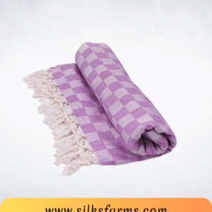 Silk & Farm Super Soft Lightweight Premium Bhagalpuri Dull Chadar – Pure Cotton Feel, All-Season Comfort Blanket, Handcrafted in Bhagalpur – SK028